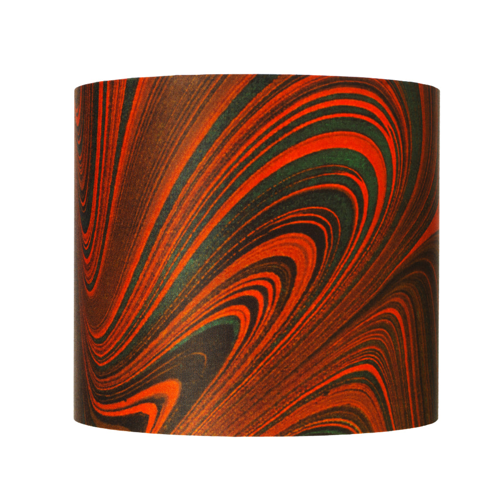 Amber Strata Silk Cotton Lampshade