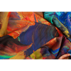 Candied Painterly Silk Wool Scarf