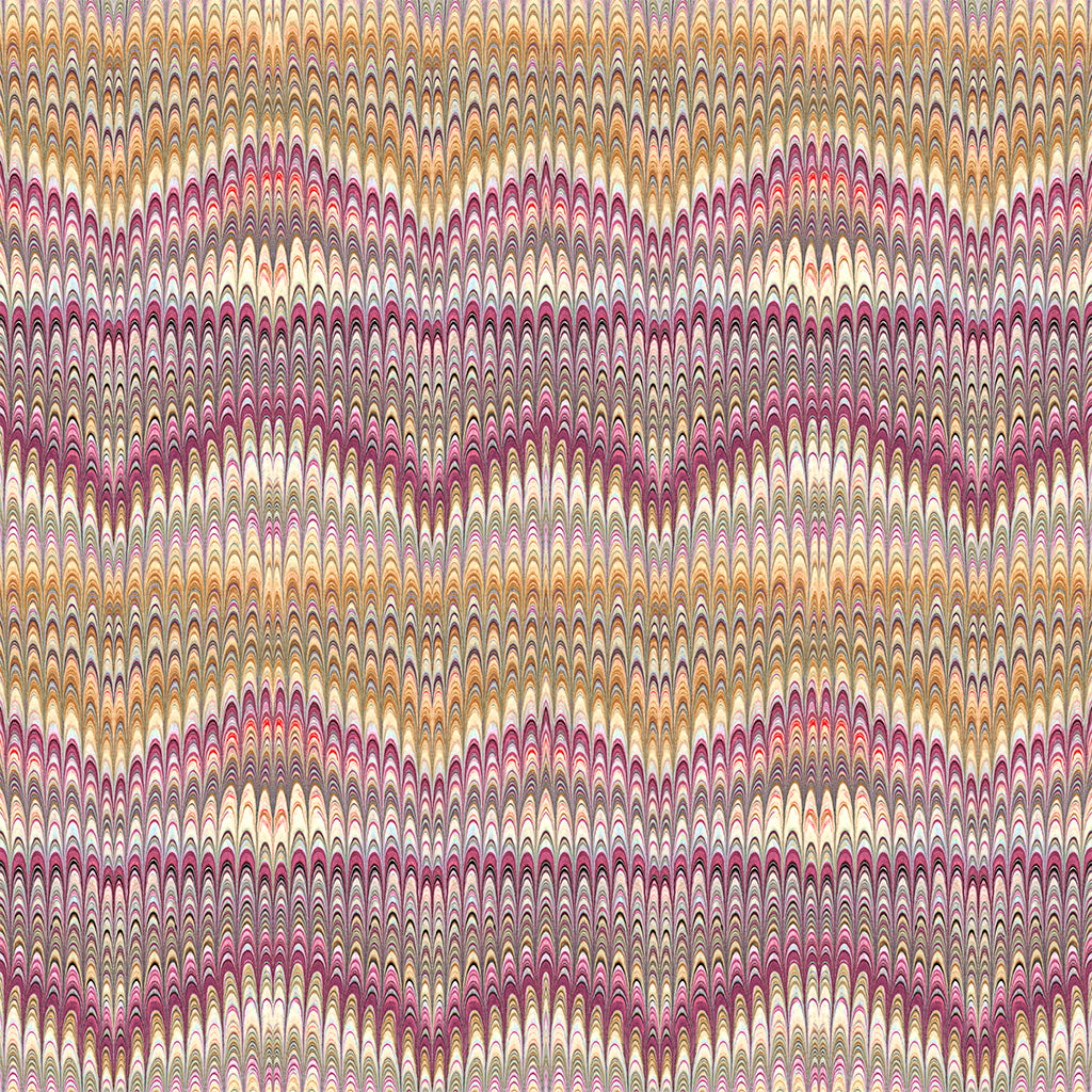 Dahlia Plumes Velvet Fabric