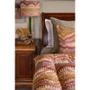 Dahlia Plumes Linen Fabric