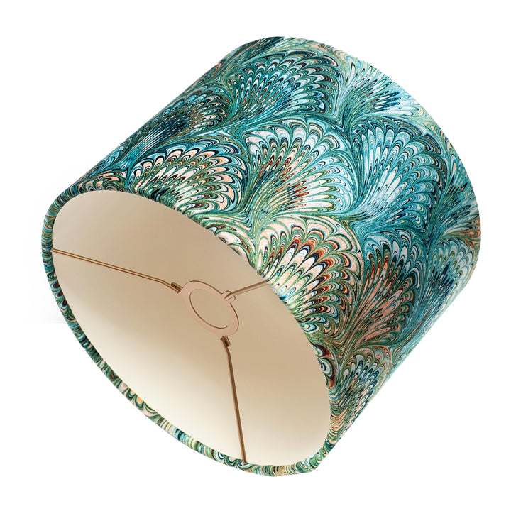 Duck-Egg Bouquet Velvet Lampshade