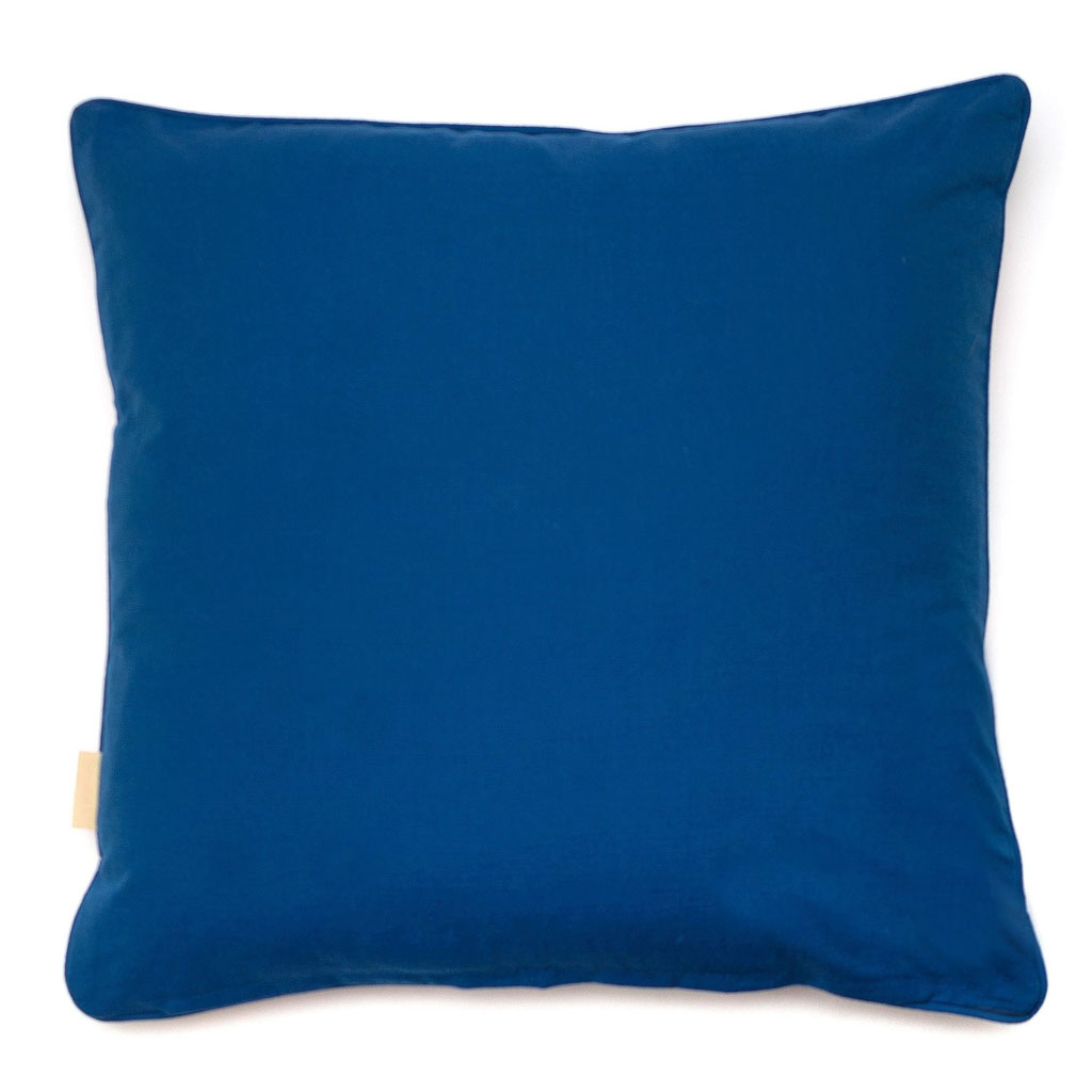 Paesaggio Scarlatto Abstract Velvet Square Cushion