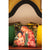 Marbled Madonna Collage Square Velvet Cushion