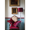 Magenta Strata Velvet Lampshade