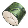 Malachite Marbled Velvet Lampshade
