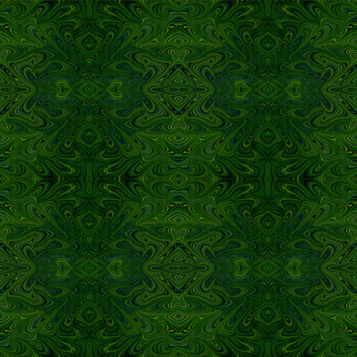 Malachite Marbled Velvet Fabric