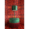 Malachite Marbled Velvet Fabric