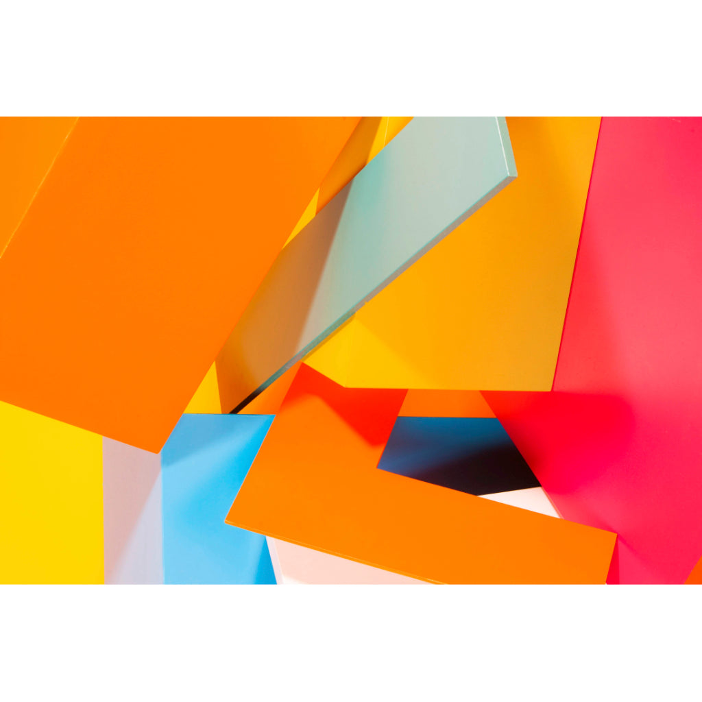 Multi Blocks Geometric Photographic Digital Print