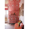 Orange Feathered Wallpaper