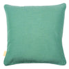 Saffron Plumes Square Velvet Cushion