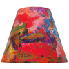 Rose Abstract Linen Cone Lampshade