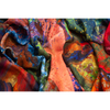 Rose Abstracts Silk Wool Scarf