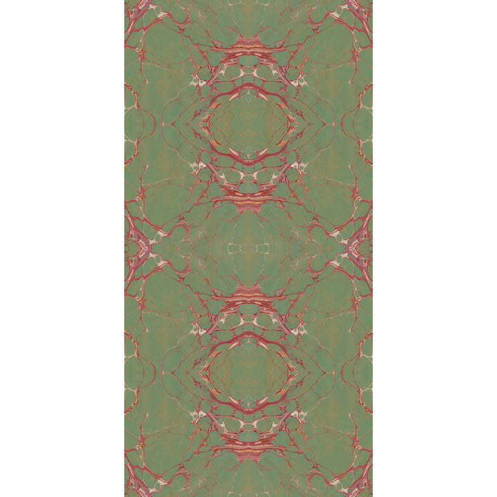 Sage Marbled Wallpaper