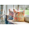 Sea Swirl Double-Sided Linen Large Square Cushion