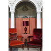 Magenta Strata Velvet Lampshade