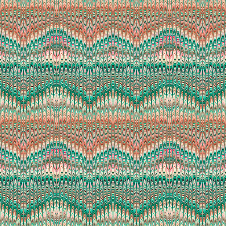 Tamarind Plumes Linen Fabric