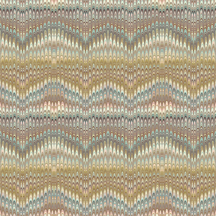 Wheat Plumes Linen Fabric